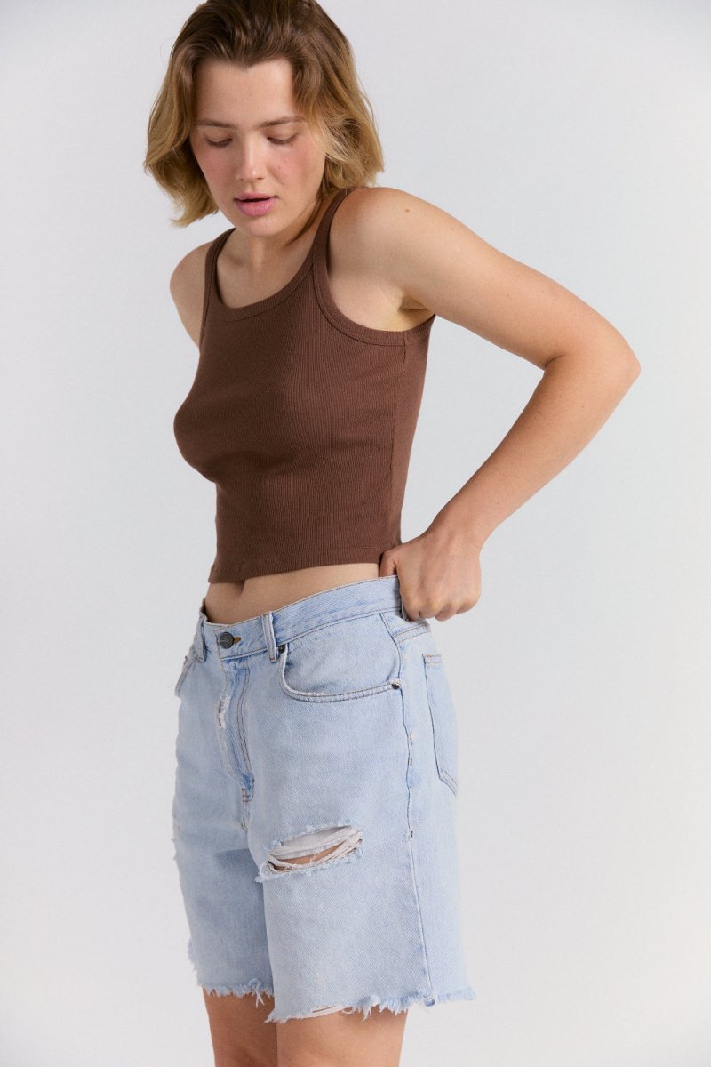 Paz Tank in Carob - Soochie - Roam