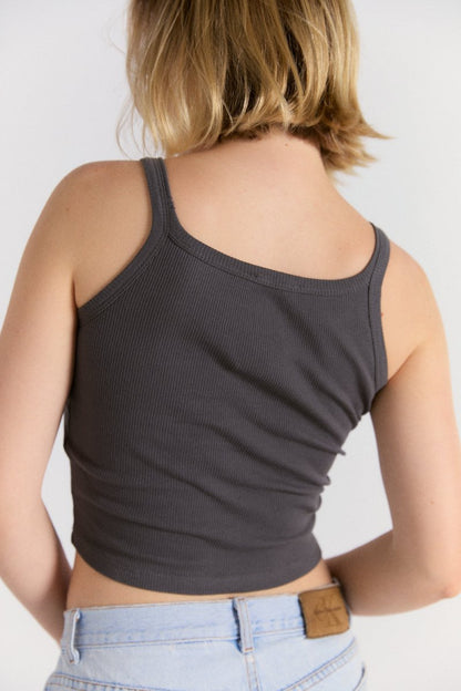 Paz Tank in Charcoal - Soochie - Roam