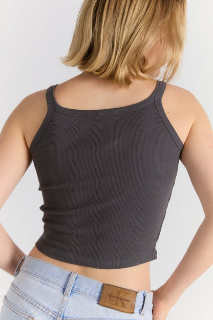 Paz Tank in Charcoal - Soochie - Roam