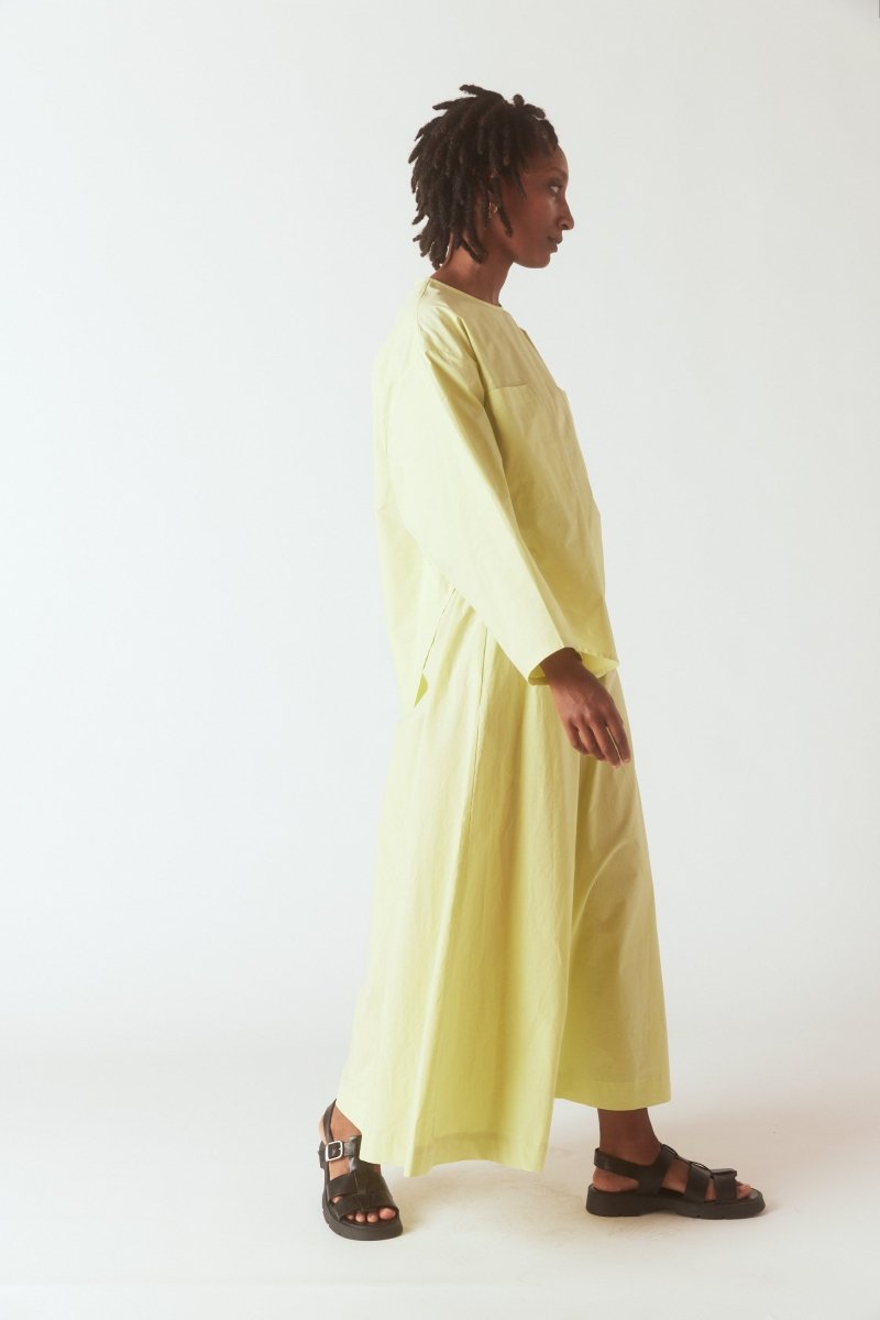 Pocket Popover Top in Citra - Soochie - Modern Weaving