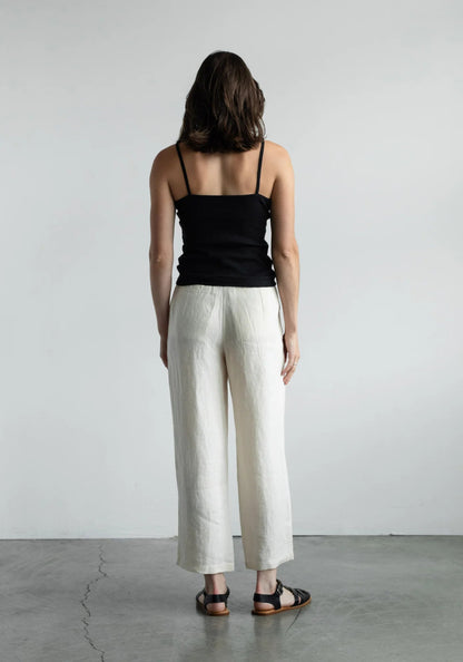 Pointelle Camisole in Black - Soochie - First Rite