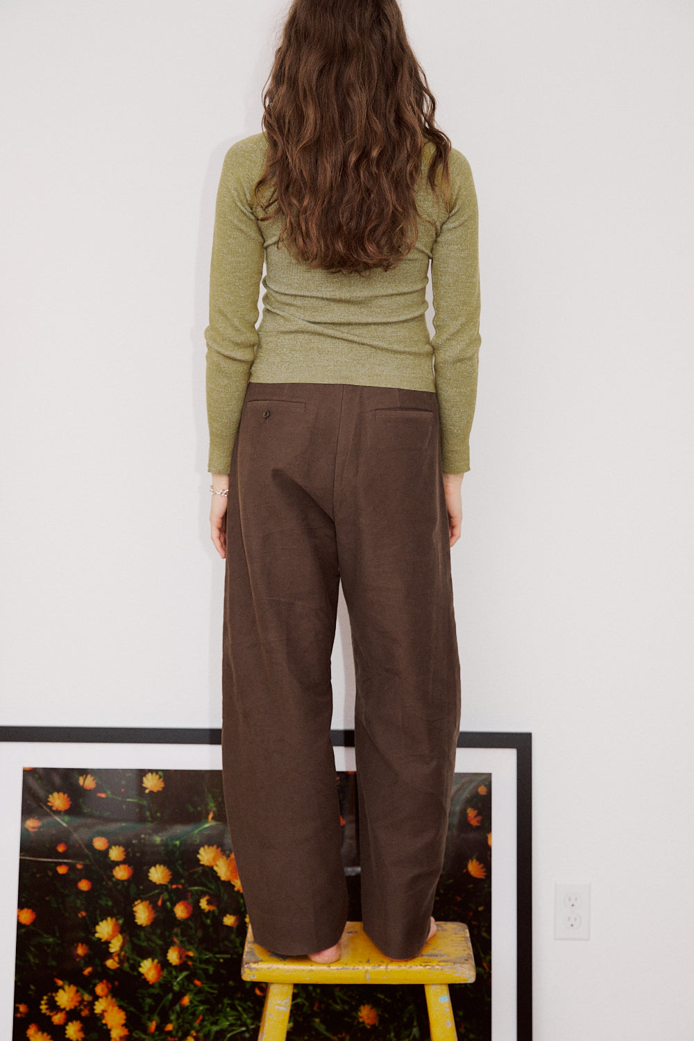 Combo Ribbed Polo in Pickle x Sky Blue