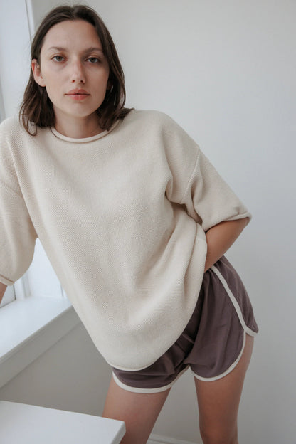 Seed Sweater in Natural - Soochie - Wol Hide
