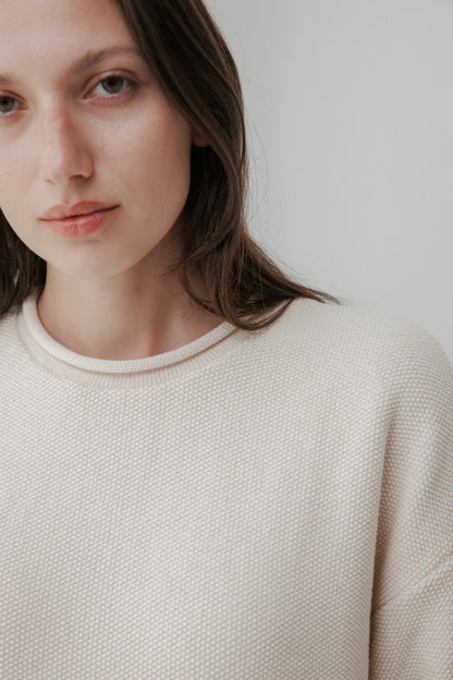 Seed Sweater in Natural - Soochie - Wol Hide