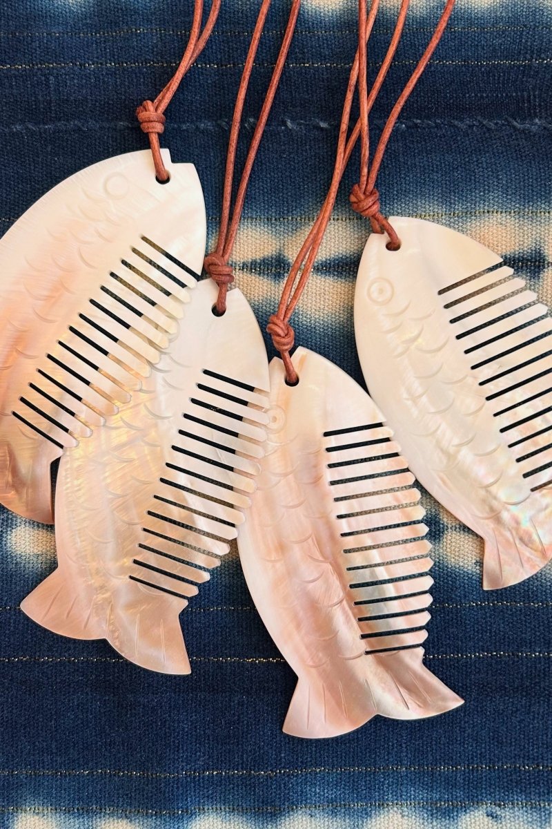 Shell Comb Necklace - Soochie - Matthew Swope