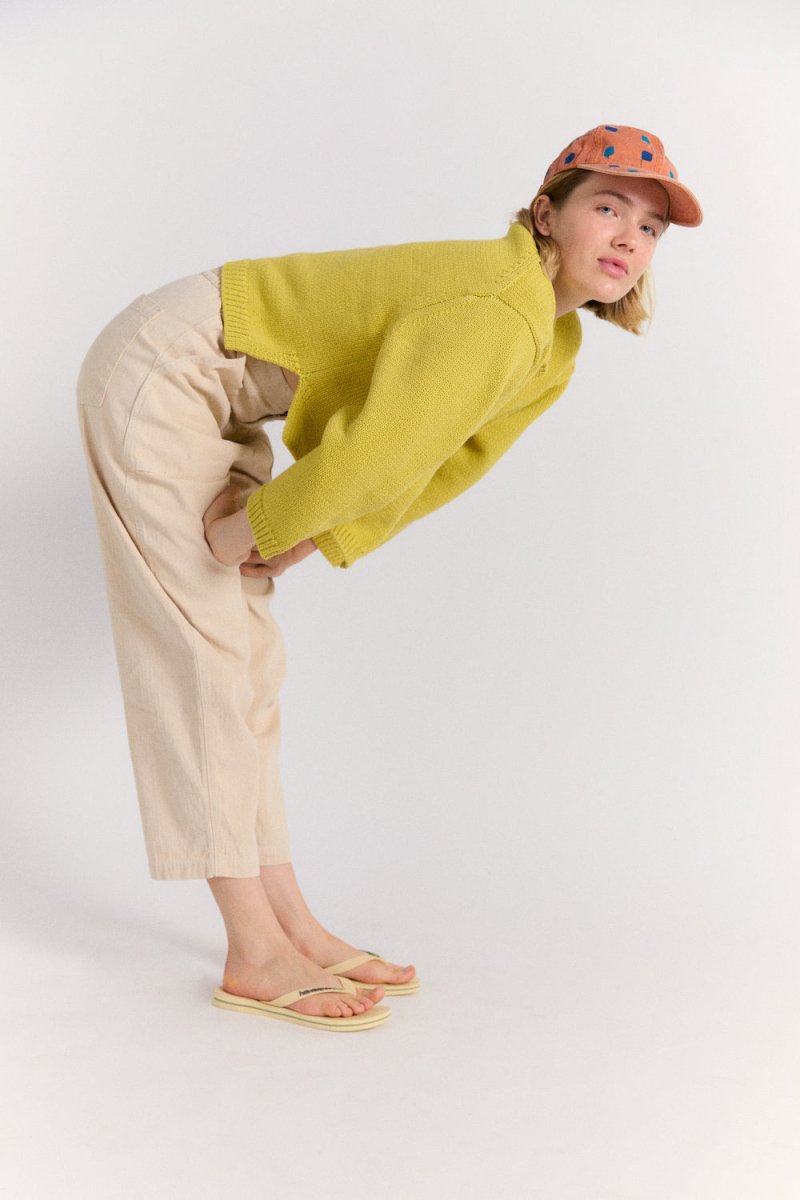 Shiloh Cotton Cardigan in Lemon - Soochie - Nikki Chasin