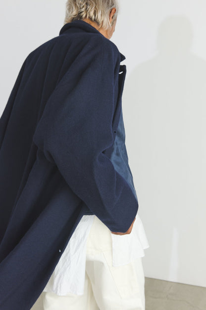 Steve Merino Coat - Dark Ultramarine
