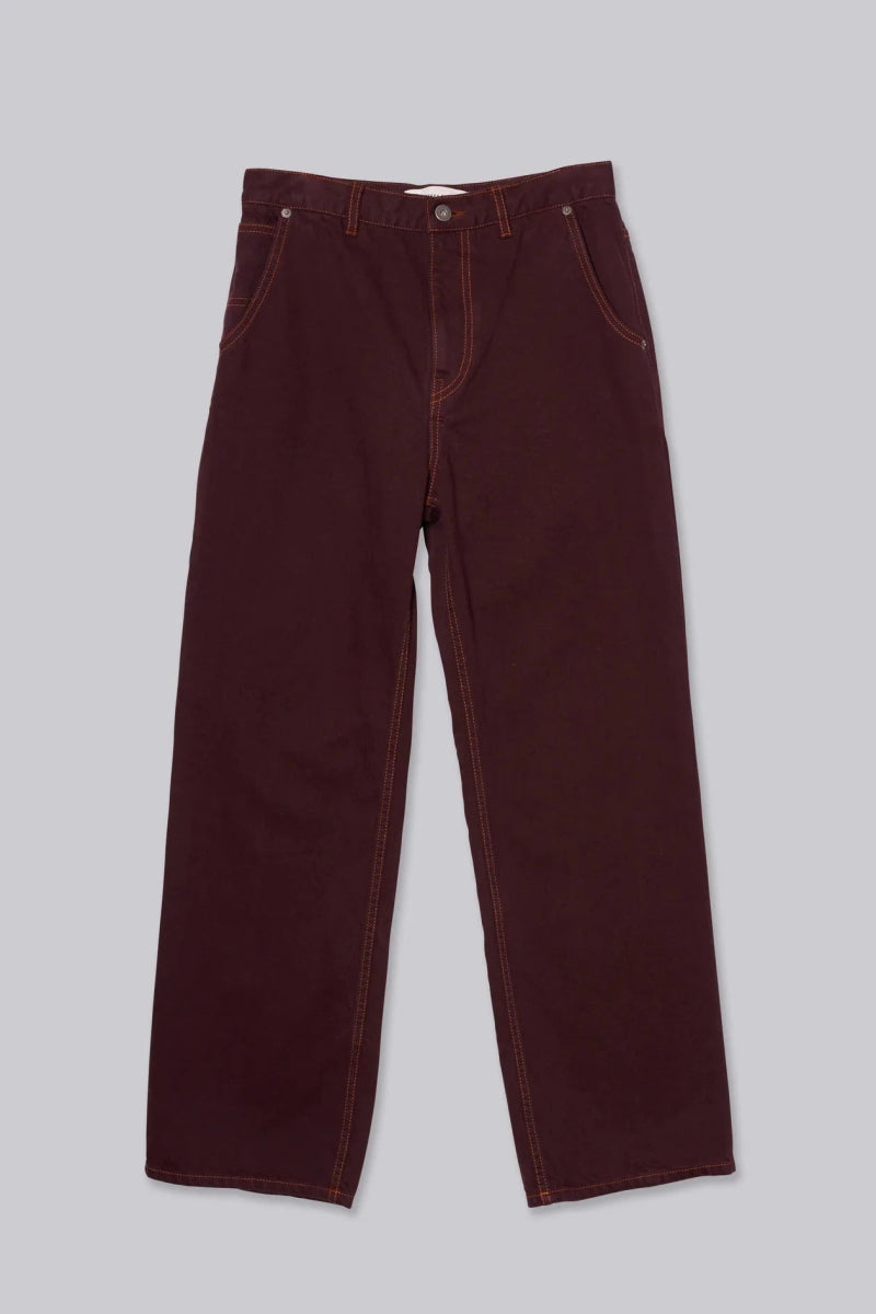 Straight Leg Denim in Sangria - Soochie - Sayaka Davis