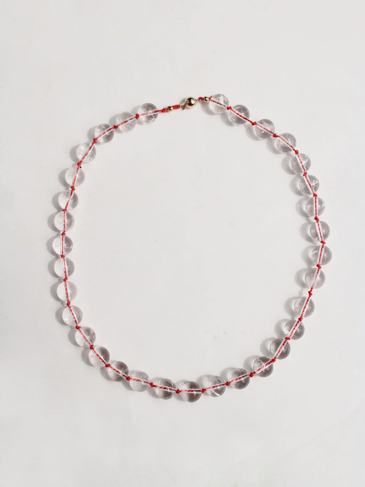 Quartz Beaded Collar