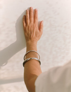 Thick Infinity Bracelet