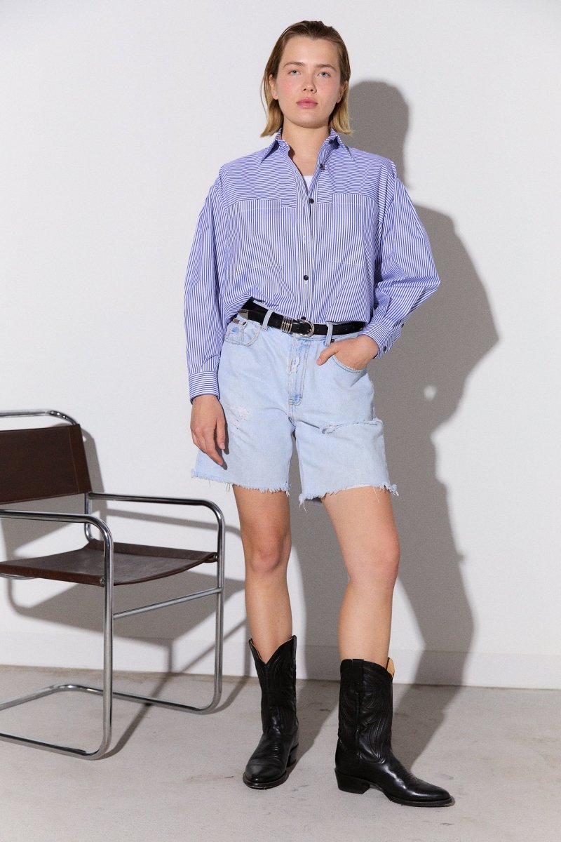 Thin Stripe Shirt - Soochie - Kas Maria