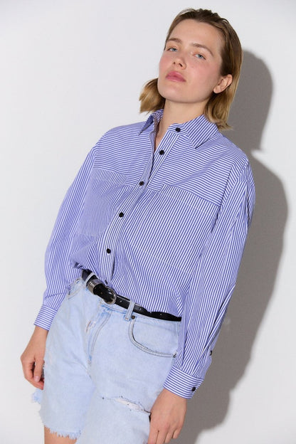 Thin Stripe Shirt - Soochie - Kas Maria