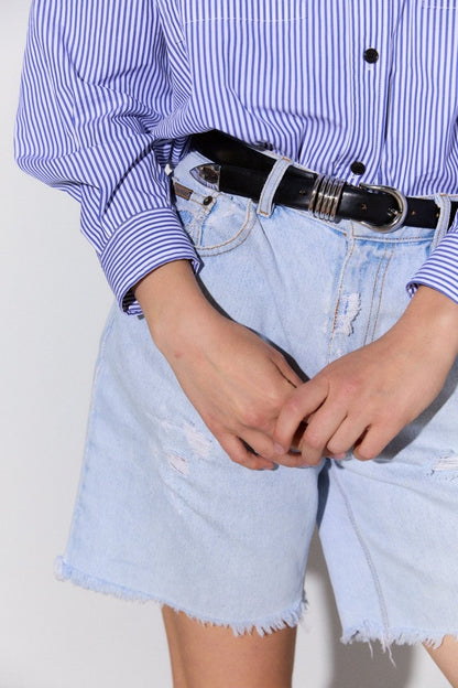 Thin Stripe Shirt - Soochie - Kas Maria