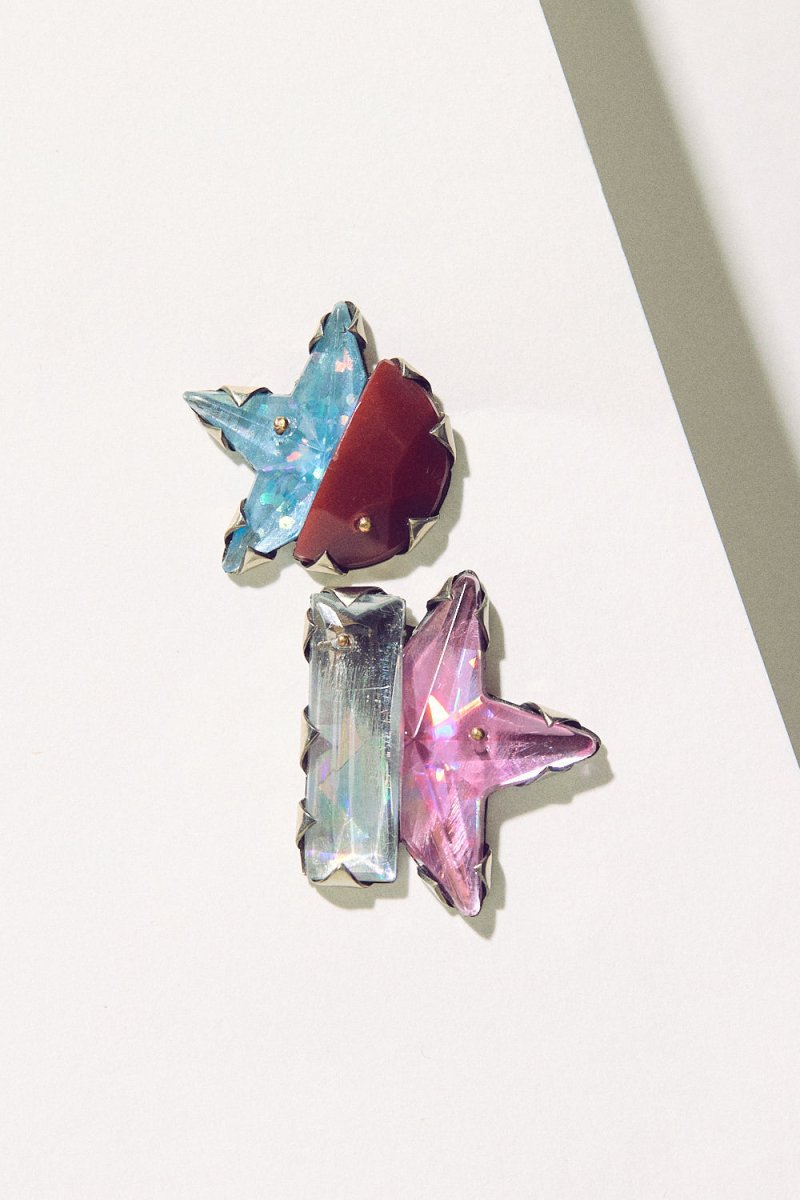 Tiny Studs - Pink, Blue & Red - Soochie - Nikki Couppee