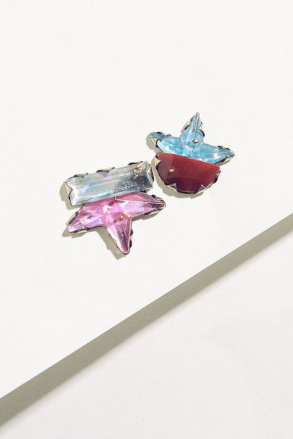 Tiny Studs - Pink, Blue & Red - Soochie - Nikki Couppee