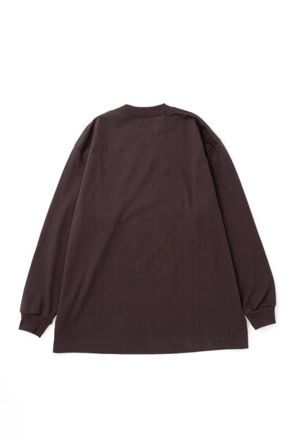 Tube Long Sleeve T-Shirt in Brown - Soochie - Yoko Sakamoto