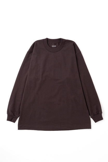 Tube Long Sleeve T-Shirt in Brown - Soochie - Yoko Sakamoto