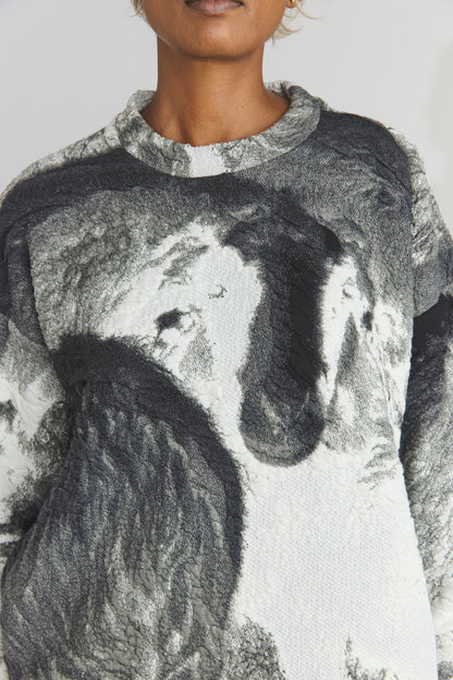 Unisex Sweater - Knitted Sheep