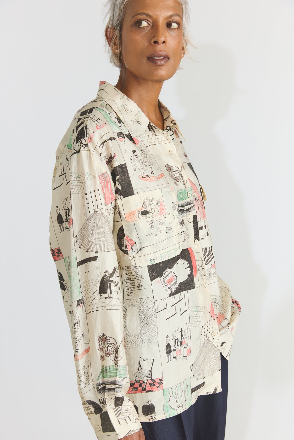 Walter Silk Blouse - Life Lessons
