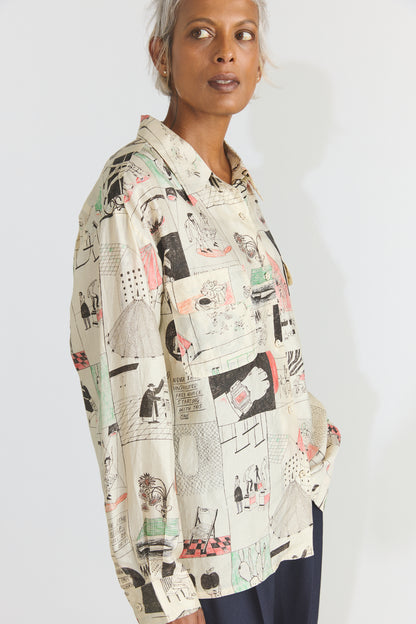 Walter Silk Blouse - Life Lessons