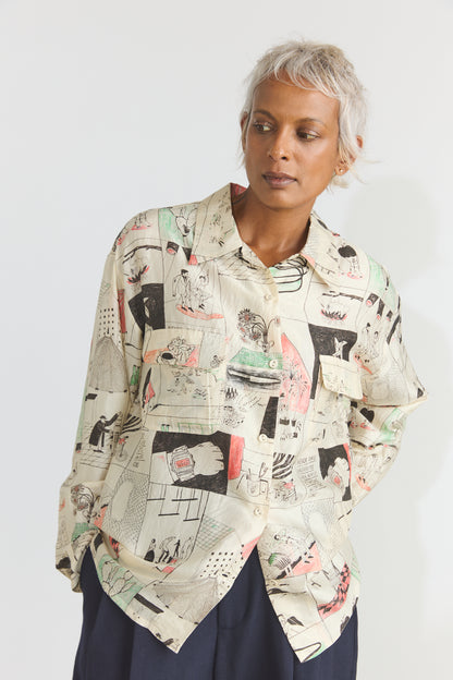 Walter Silk Blouse - Life Lessons