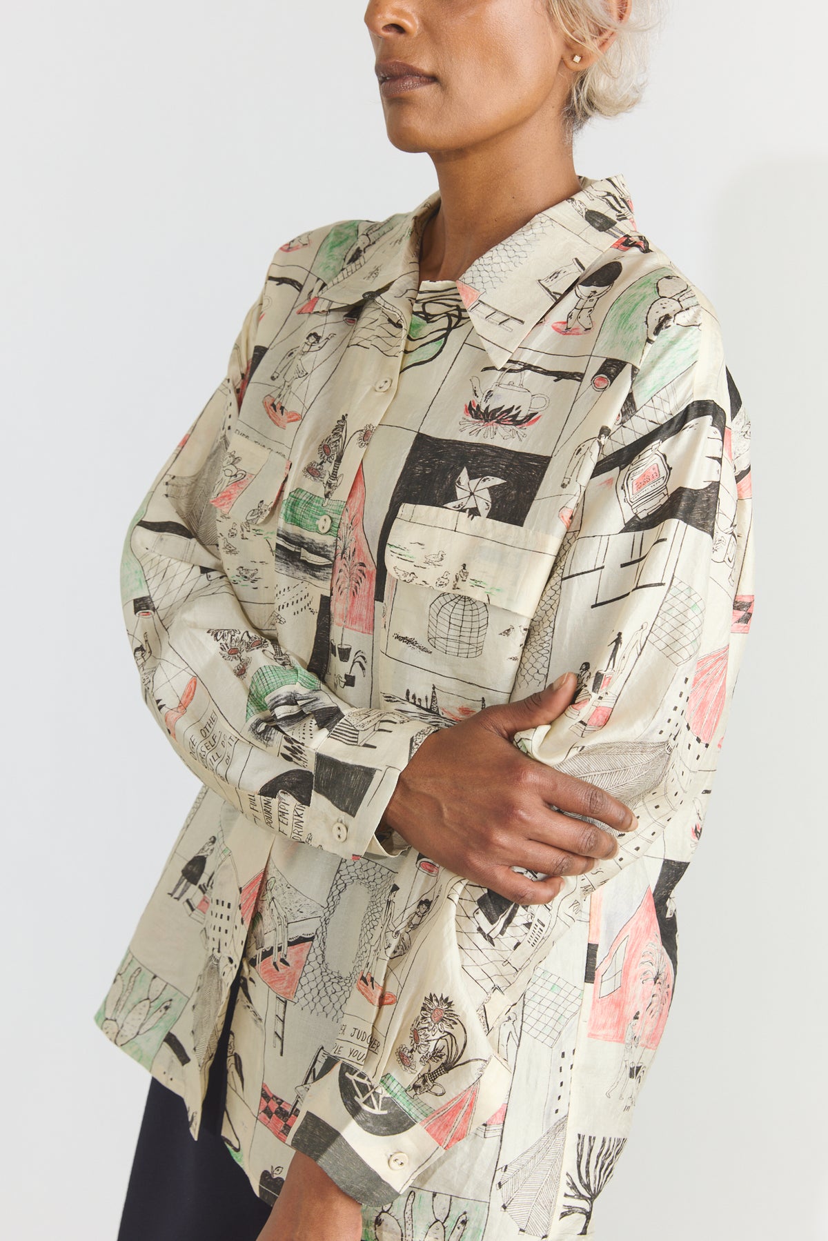 Walter Silk Blouse - Life Lessons