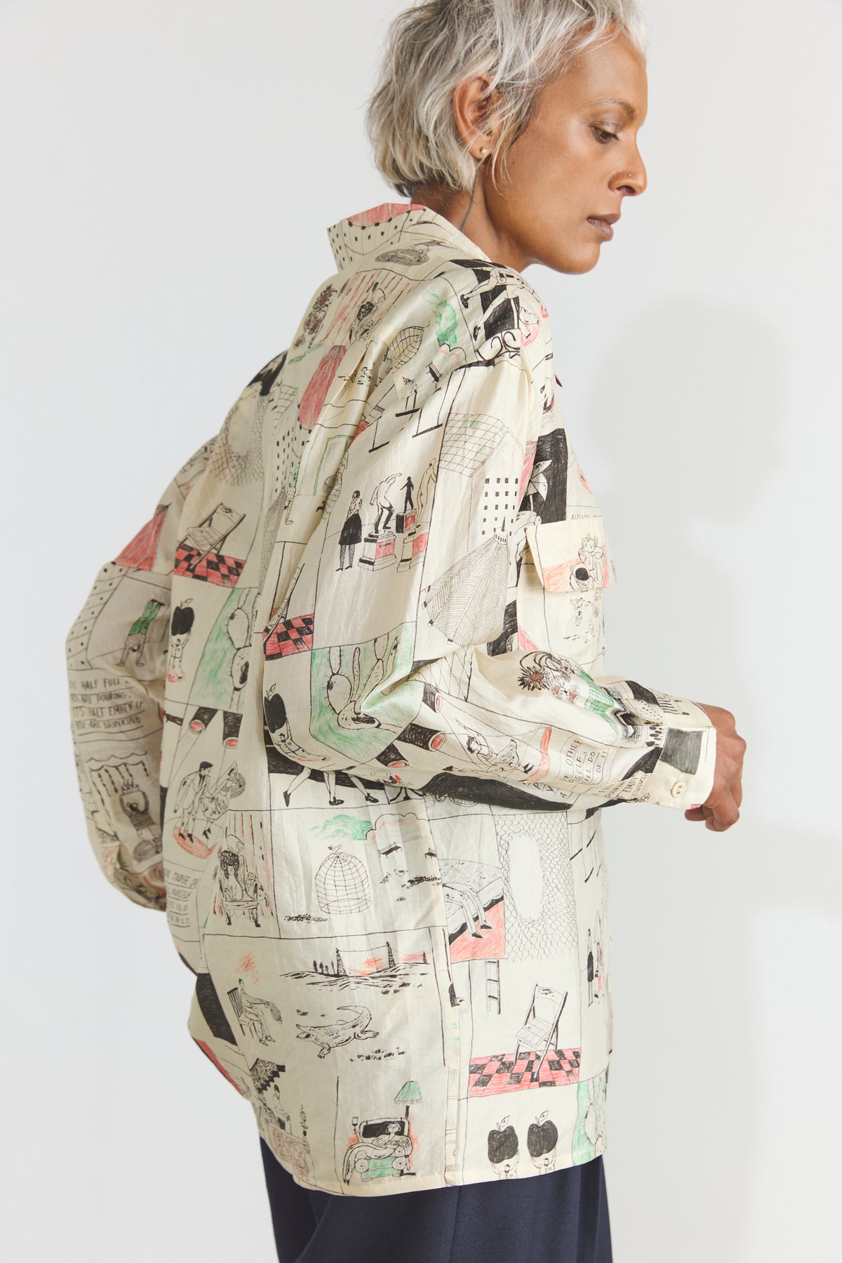 Walter Silk Blouse - Life Lessons