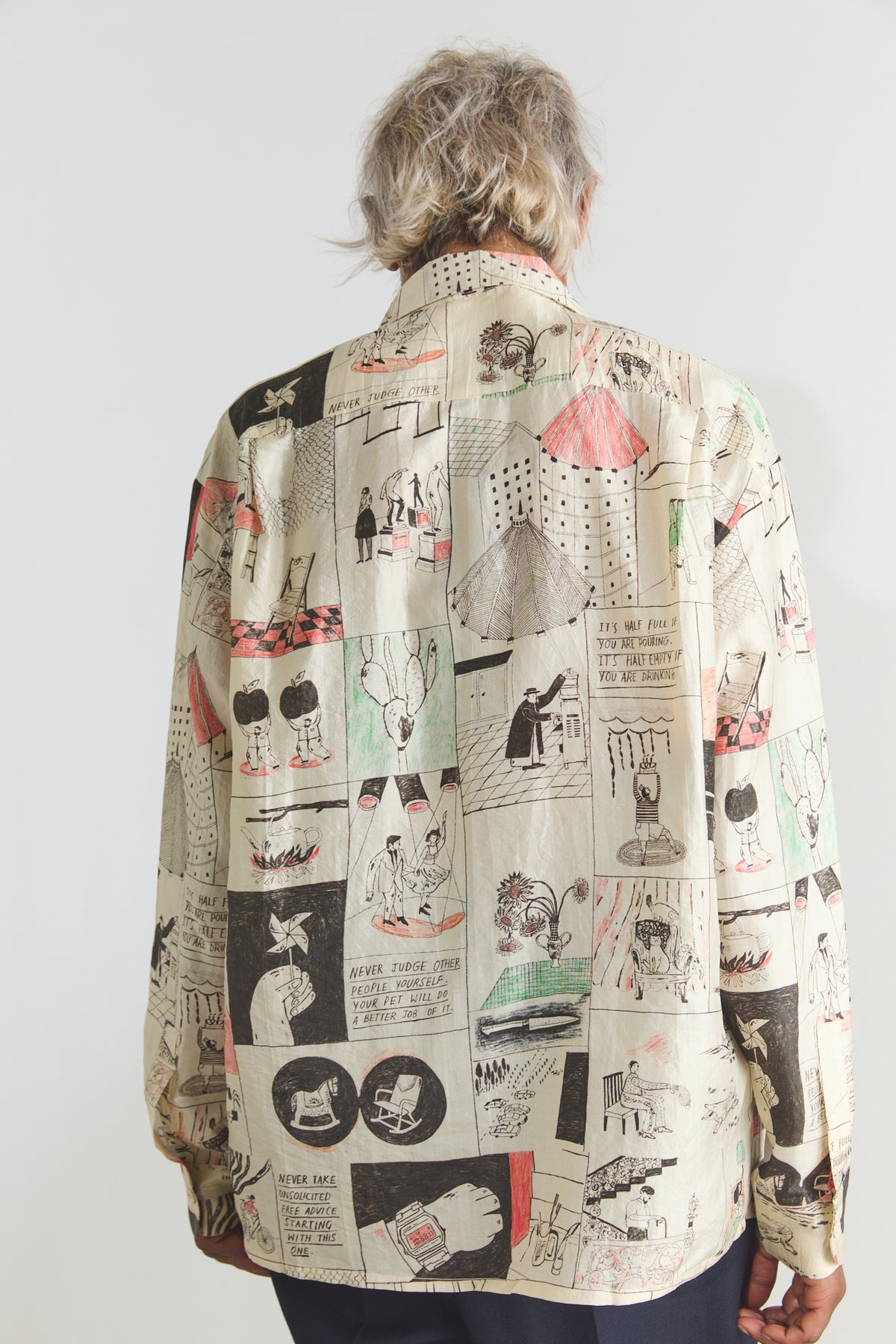 Walter Silk Blouse - Life Lessons