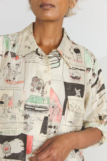 Walter Silk Blouse - Life Lessons