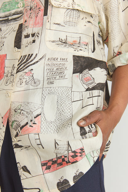 Walter Silk Blouse - Life Lessons