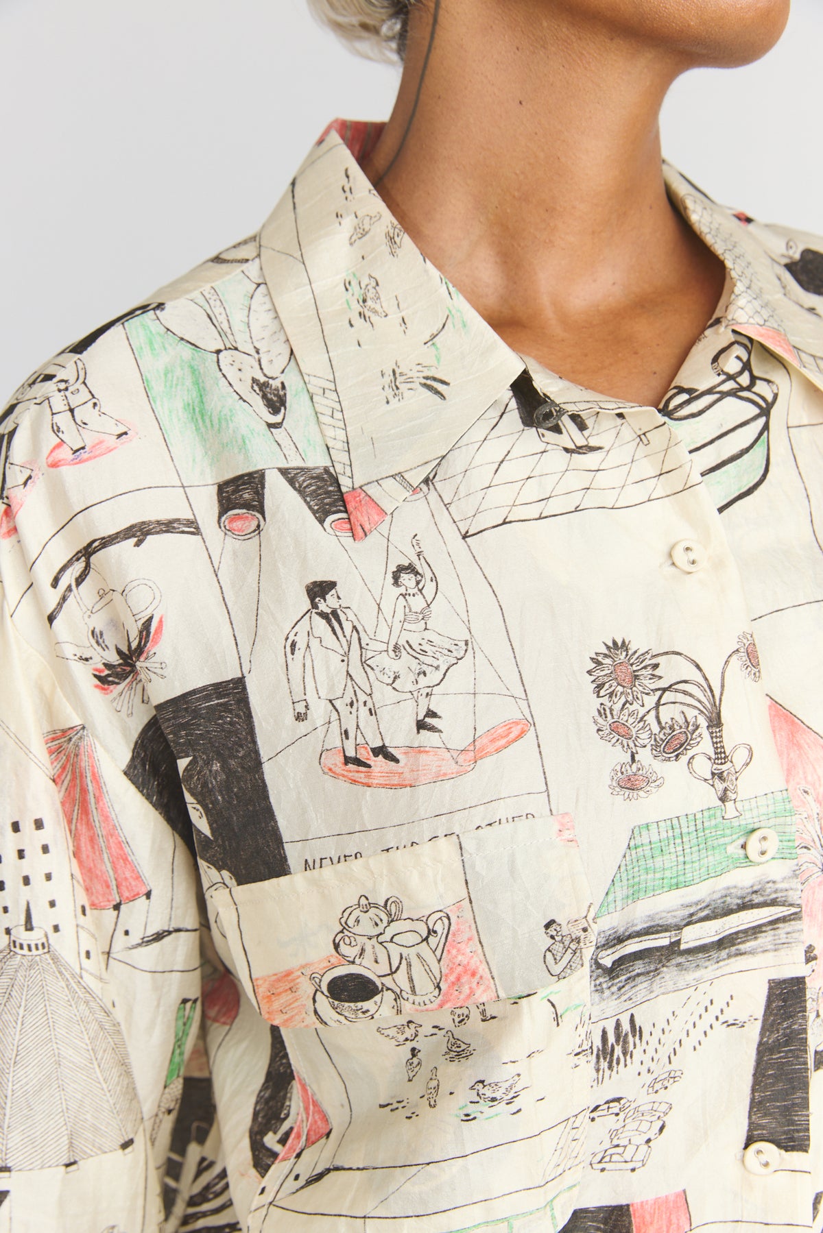Walter Silk Blouse - Life Lessons