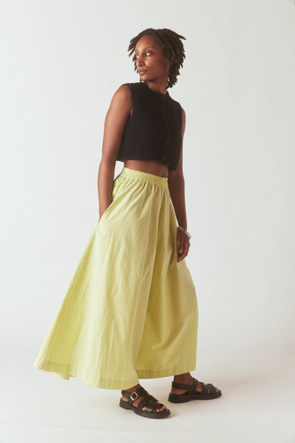 Wide Culotte in Citra - Soochie - Modern Weaving