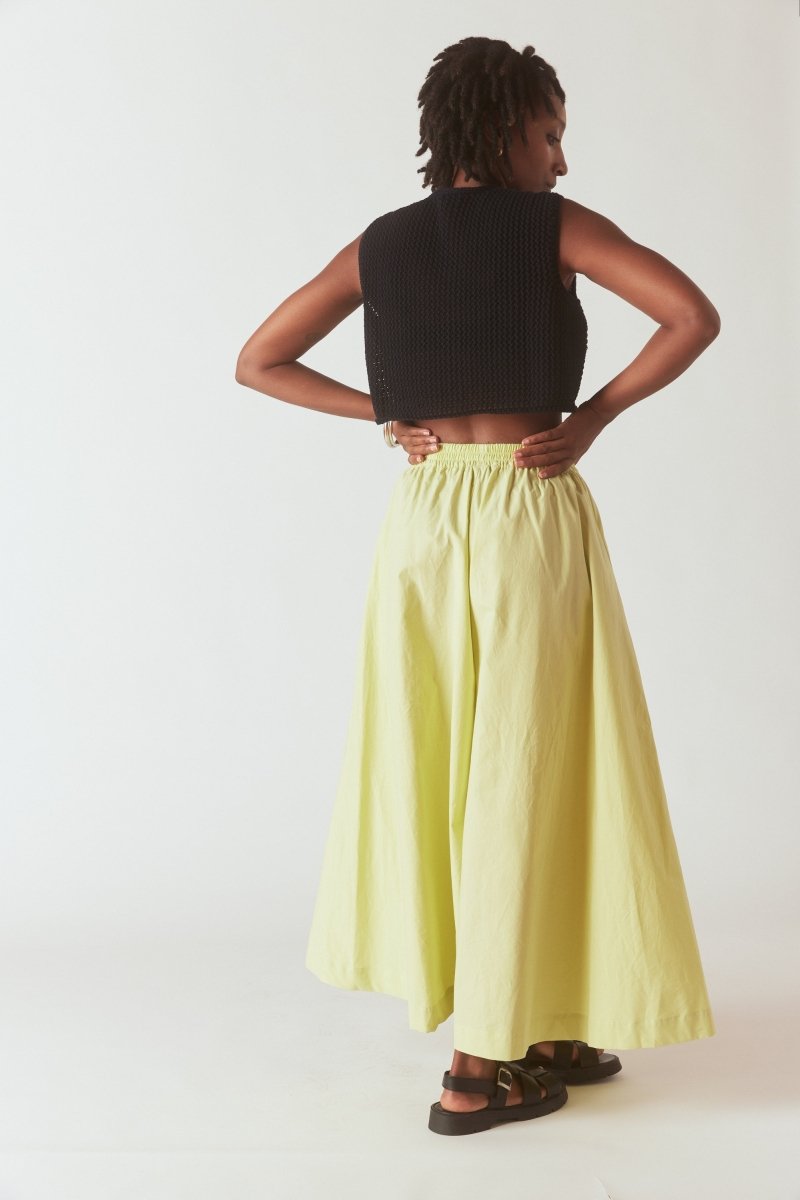 Wide Culotte in Citra - Soochie - Modern Weaving