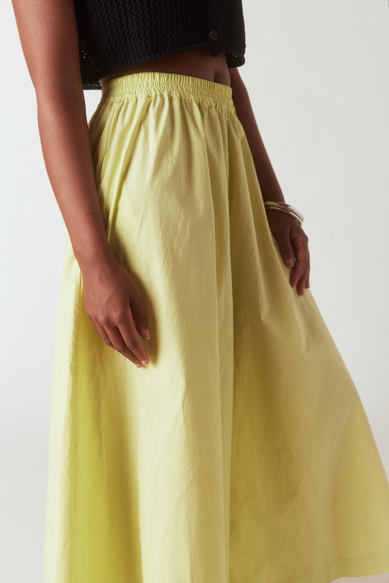 Wide Culotte in Citra - Soochie - Modern Weaving