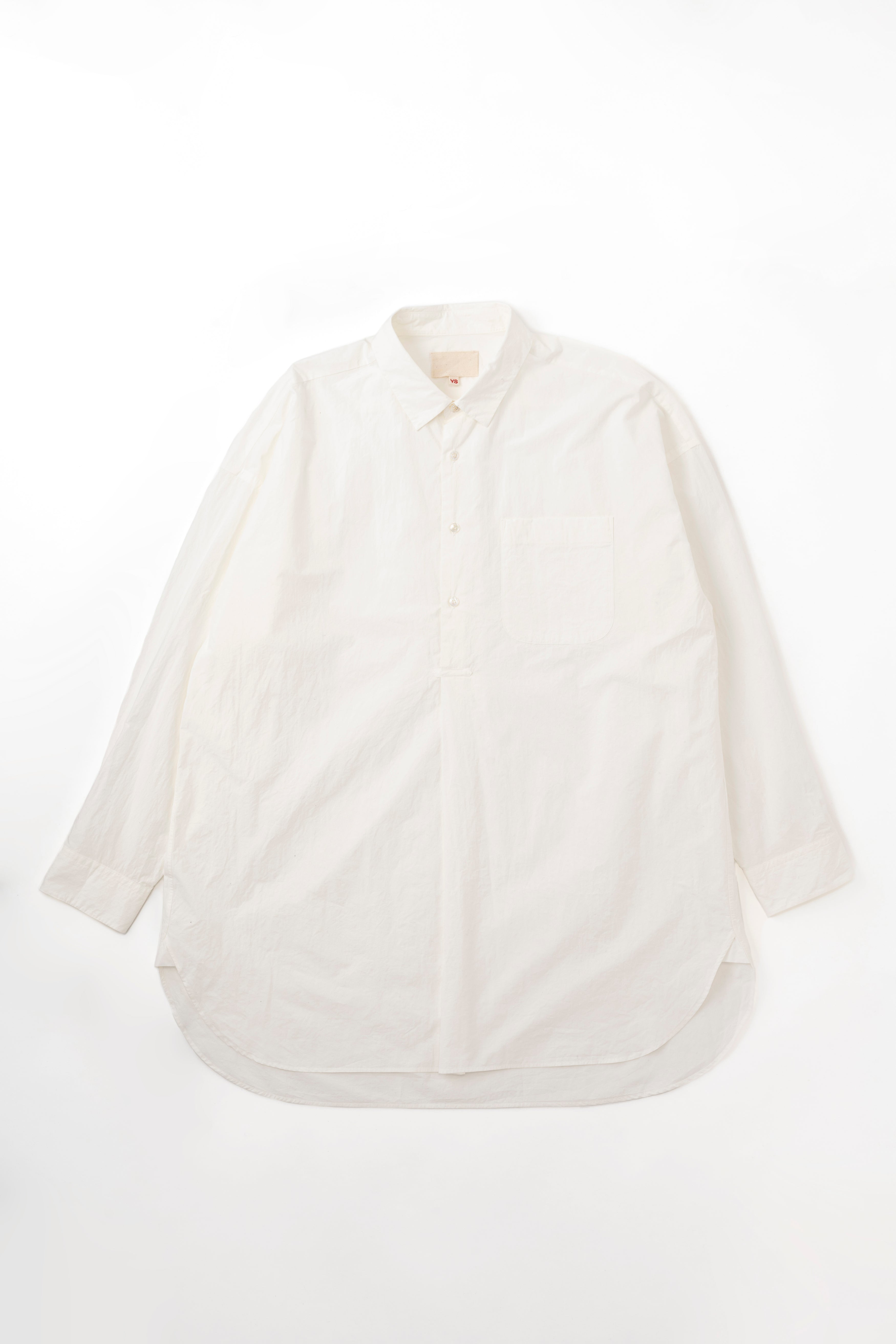 Pullover Shirt in White