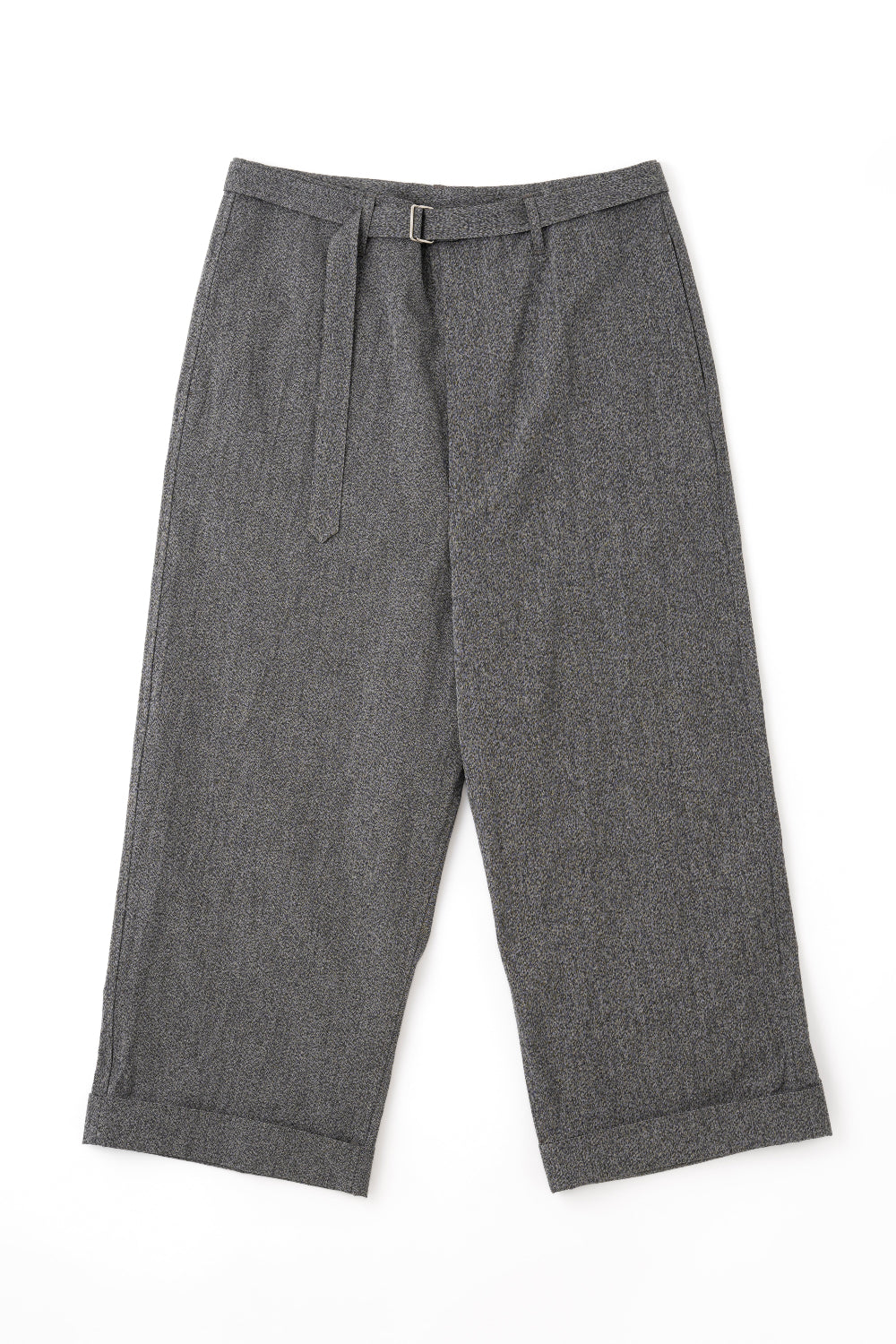 Work Cropped Trousers in B&W