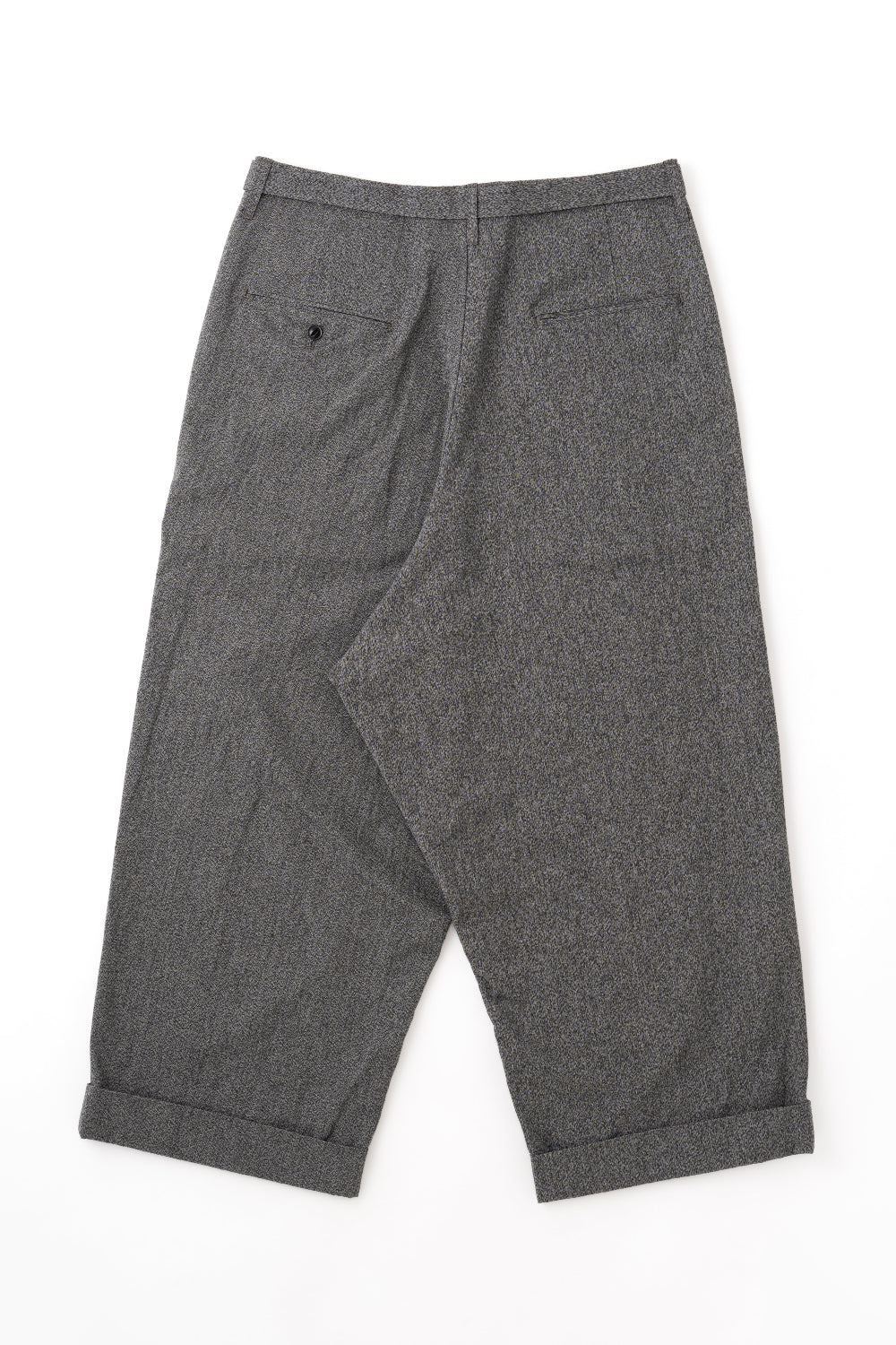 Work Cropped Trousers in B&W