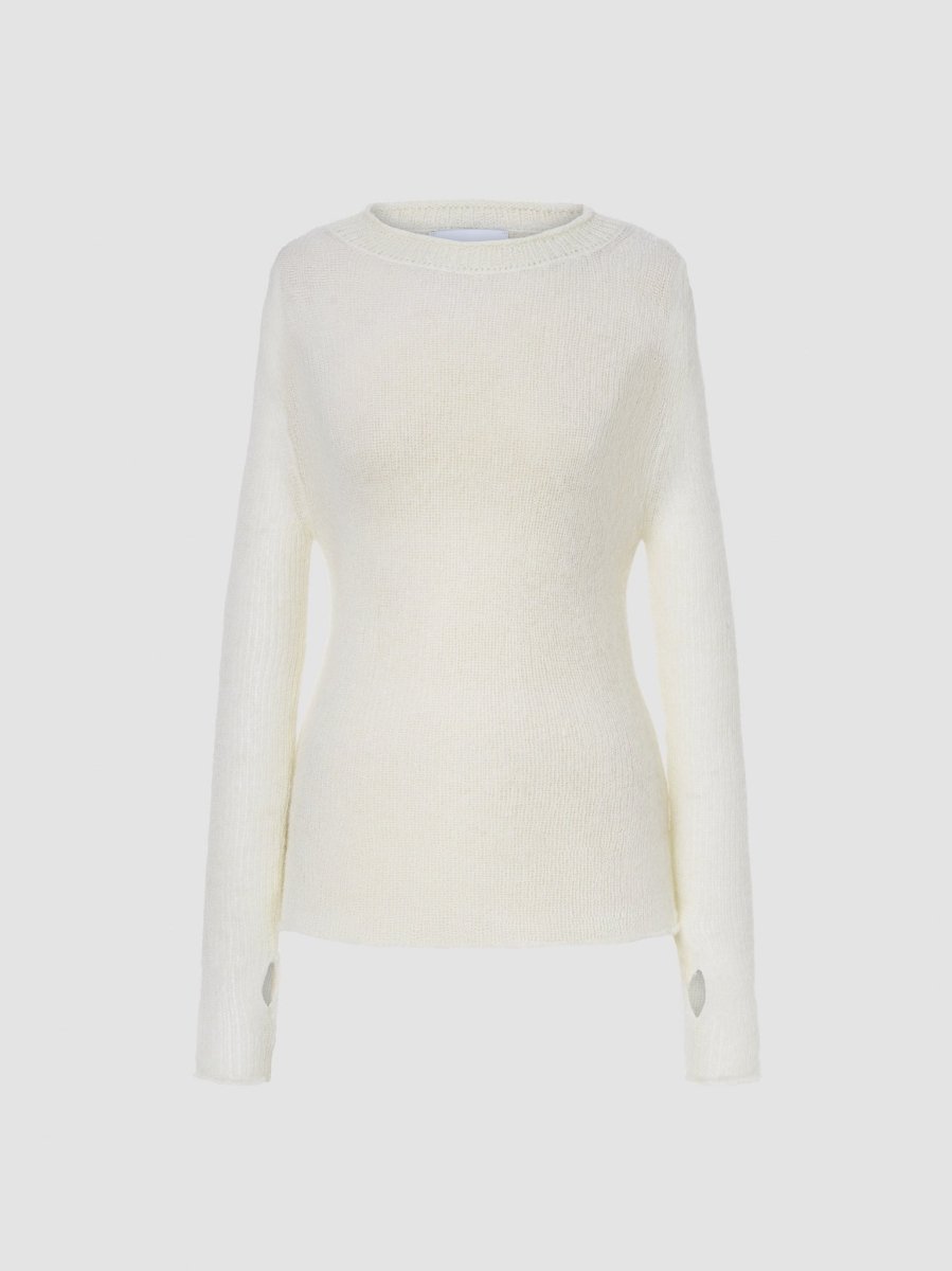 Yubi Sweater in Chalk - Soochie - Rus