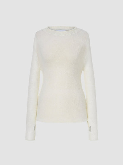 Yubi Sweater in Chalk - Soochie - Rus